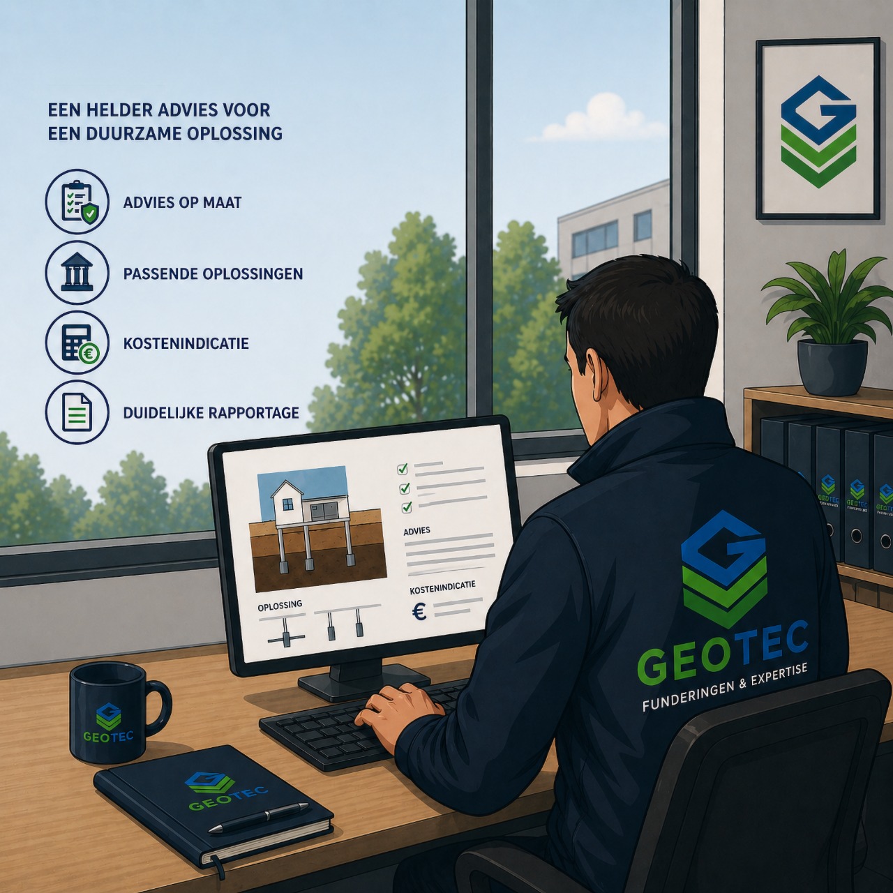Geotec stelt een helder funderingsadvies op